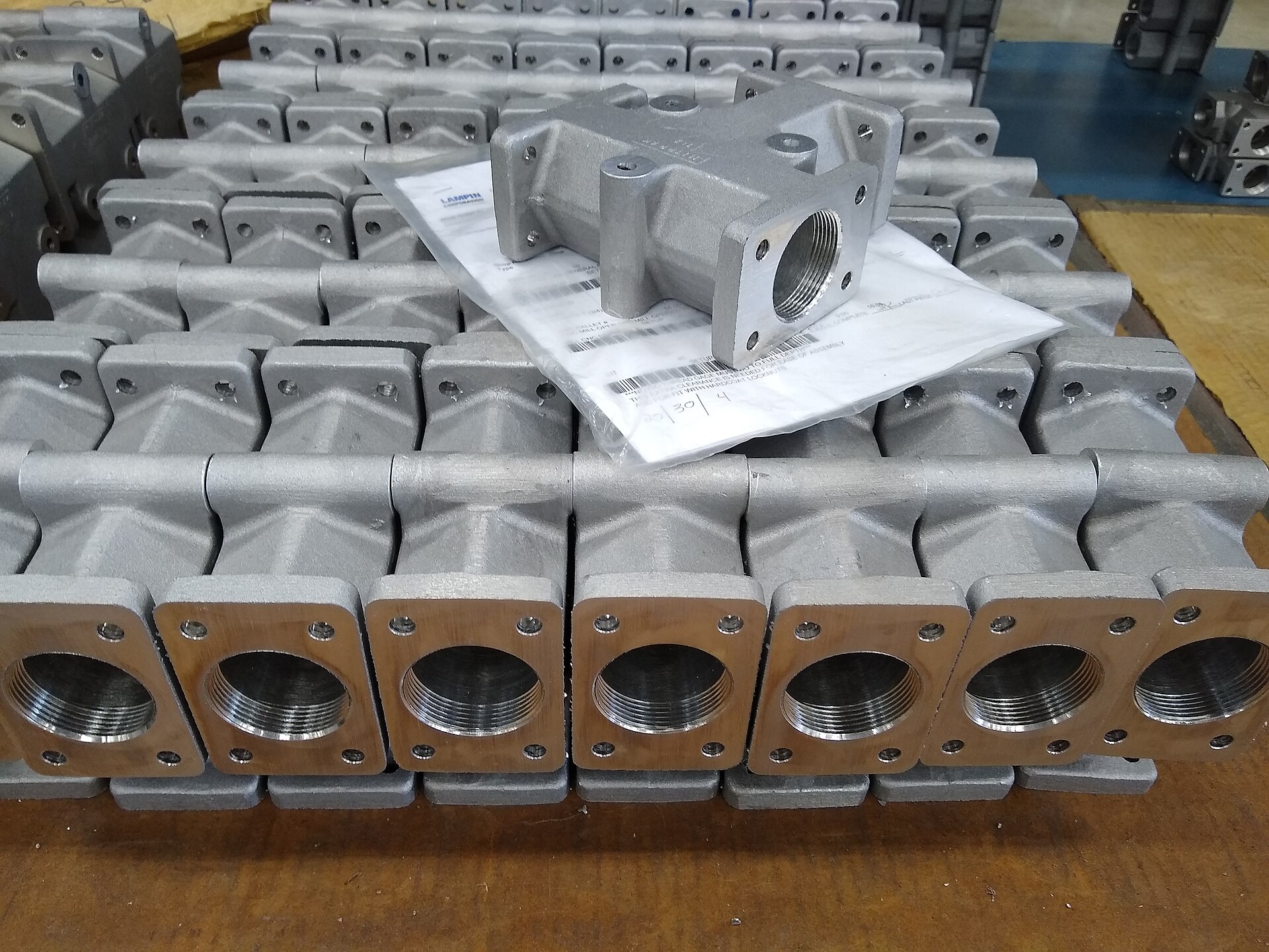 Precision CNC machined aluminium housing